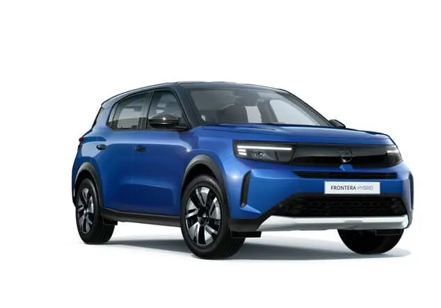 Angebotsdetails Opel Frontera Opel Frontera GS 1.2 Hybrid 6-Gang-eDCT 107.00 kW (145 PS) Effekt Blau (Metallic)