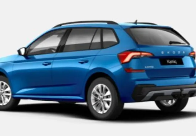 Angebotsdetails Skoda Kamiq Skoda Kamiq Selection 1.5 TSI 110 kW (150 PS) 7-Gang-DSG Race-Blau Metallic