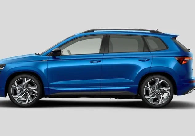 Angebotsdetails Skoda Karoq Skoda Karoq Sportline 2.0 TDI 110 kW (150 PS) 7-Gang-DSG Race Blau Metallic