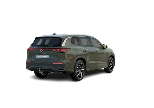 Angebotsdetails Volkswagen Tayron Volkswagen Tayron Life 1.5 TSI 110 kW (150 PS) 7-Gang-DSG Cipressino-Grün Metallic