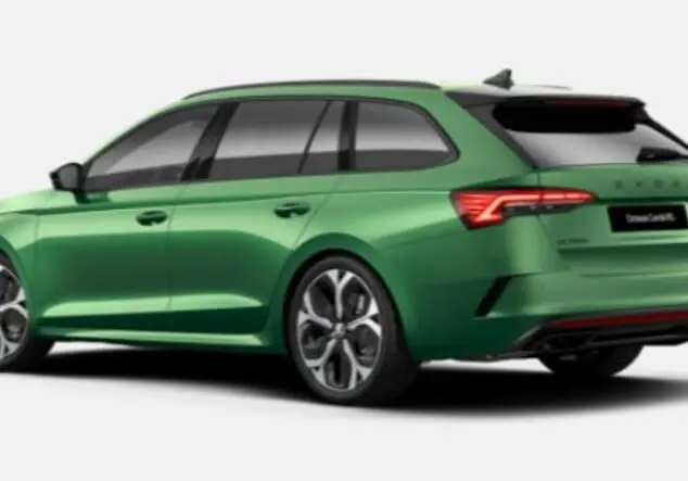 Angebotsdetails Skoda Octavia Skoda Octavia Combi RS 2.0 TSI 195 kW (265 PS) 7-Gang-DSG Cosmic Green Metallic