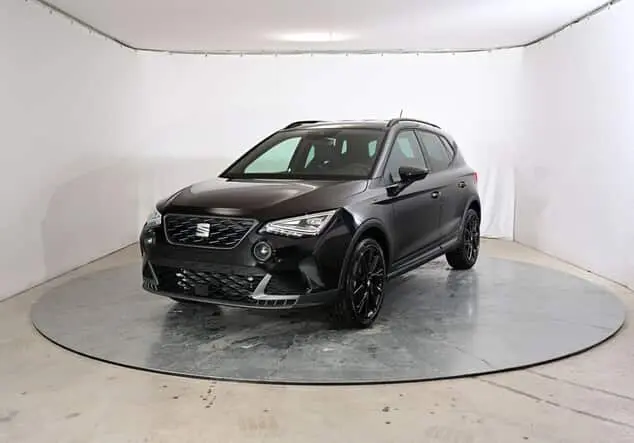 Angebotsdetails Seat Arona Seat Arona FR Black Edition 1.5 TSI 110 kW (150 PS) 7-Gang-DSG Midnight Schwarz Metallic