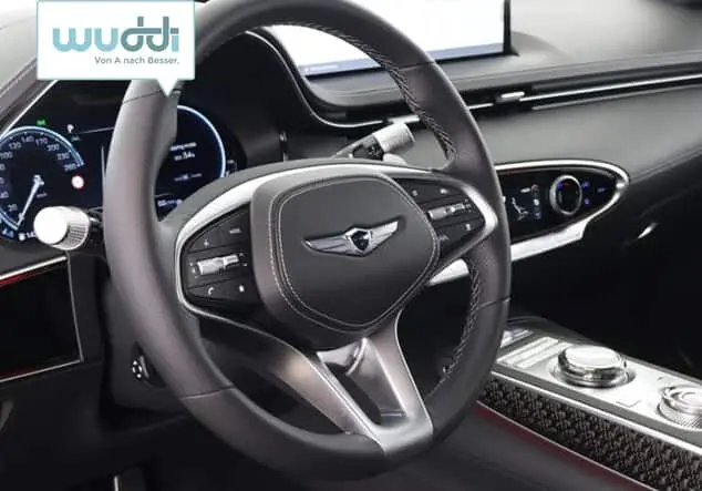 Angebotsdetails Genesis GV70 2.5 T Sport 4WD schwarz und weiß