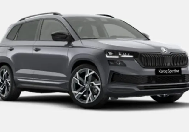 Angebotsdetails Skoda Karoq Skoda Karoq Sportline 1.5 TSI 7-Gang-DSG 110.00 kW (150 PS) Graphite-Grau Metallic