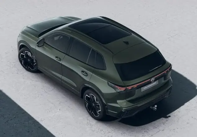 Angebotsdetails Volkswagen Tiguan Volkswagen Tiguan R-Line 2.0 TSI 195 kW (265 PS) 7-Gang-DSG 4MOTION Cipressino-Grün Metallic