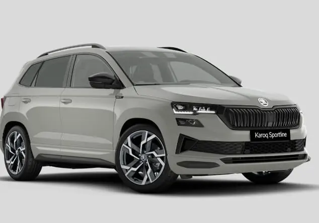Angebotsdetails Skoda Karoq Skoda Karoq Sportline 2.0 TDI 110 kW (150 PS) 7-Gang-DSG Stahl Grau