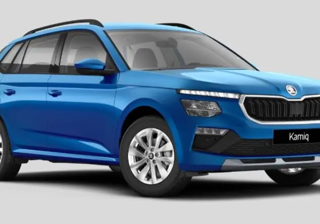 Angebotsdetails Skoda Kamiq Skoda Kamiq Selection 1.0 TSI 85 kW (116 PS) 7-Gang-DSG Race-Blau Metallic
