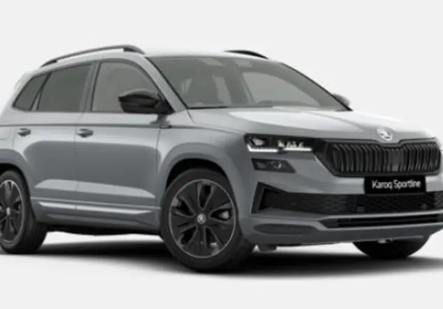 Angebotsdetails Skoda Karoq Skoda Karoq Sportline 1.5 TSI 7-Gang-DSG 110.00 kW (150 PS) Brilliant Silber Metallic