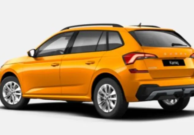Angebotsdetails Skoda Kamiq Skoda Kamiq Selection 1.0 TSI 85 kW (116 PS) 7-Gang-DSG Phoenix-Orange Metallic