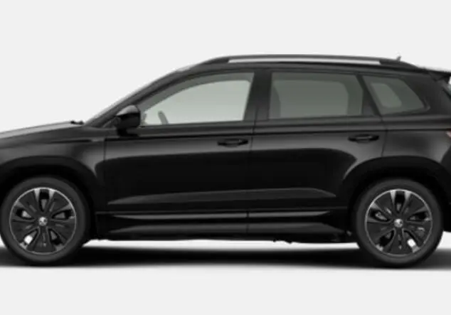 Angebotsdetails Skoda Karoq Skoda Karoq Sportline 2.0 TSI 7-Gang-DSG 140.00 kW (190 PS) Black-Magic Perleffekt