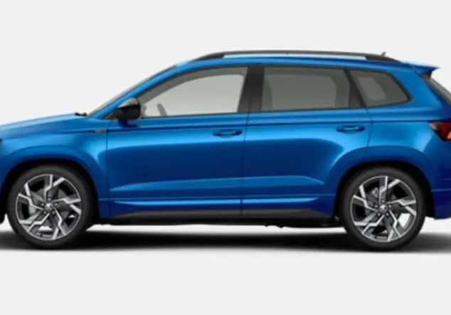 Angebotsdetails Skoda Karoq Skoda Karoq Sportline 1.5 TSI 7-Gang-DSG 110.00 kW (150 PS) Race Blau Metallic