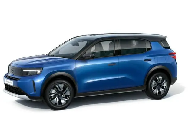 Angebotsdetails Opel Frontera Opel Frontera GS 1.2 Hybrid 6-Gang-eDCT 107.00 kW (145 PS) Effekt Blau (Metallic)