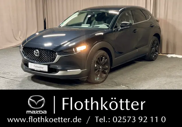 Angebotsdetails Mazda CX-30 CX-30 X186 HOMURA*PREMIUM-P*360°KAMERA*CARPLAY* Jet Black