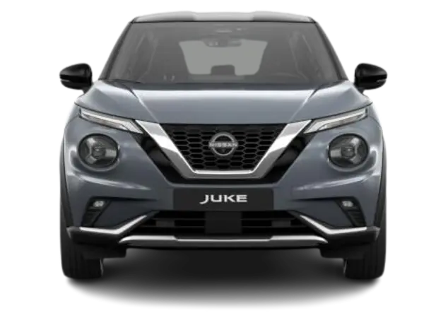 Angebotsdetails Nissan JUKE 1.0 DIG-T TEKNA DCT Karosseriefarbe: Ceramic Grey (U), Kontrastfarbe Black