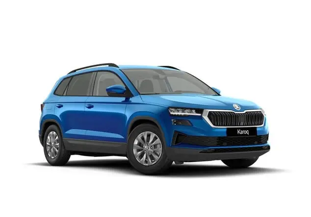 Angebotsdetails Skoda Karoq Skoda Karoq Selection 1.5 TSI 110 7-Gang-DSG 110.00 kW (150 PS) Race-Blau Metallic