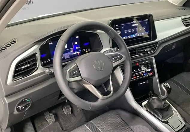 Angebotsdetails Volkswagen T-Roc 1.0 TSI Life 85 kW (116 PS) 6-Gang Grau (Ascotgrau)