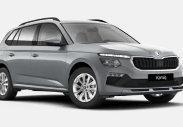 Angebotsdetails Skoda Kamiq Skoda Kamiq Selection 1.0 TSI 85 kW (116 PS) 7-Gang-DSG Brilliant Silber Metallic