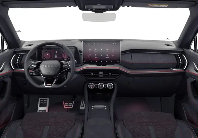 Angebotsdetails Skoda Kodiaq Skoda Kodiaq RS 2.0 TSI 195 kW (265 PS) 7-Gang-DSG Black-Magic Perleffekt