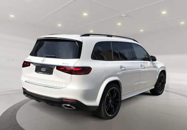 Angebotsdetails Mercedes-Benz GLS 450 d 4MATIC +MBUX+AMG+Wide+Navi+Burm+Pano WeiÃ manufaktur lack manufaktur opalithweiÃ bright