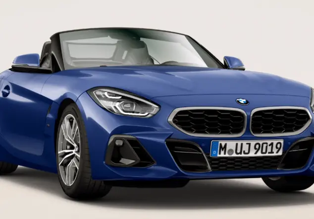 Angebotsdetails BMW Z-Reihe Z4 sDrive20i, M Sportpaket, Lichtpaket, Parkassist. Portimao Blau Metallic