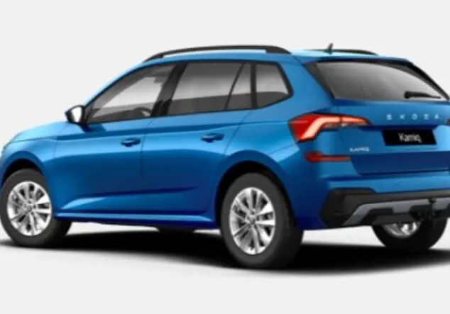 Angebotsdetails Skoda Kamiq Skoda Kamiq Selection 1.5 TSI 110 kW (150 PS) 7-Gang-DSG Race-Blau Metallic
