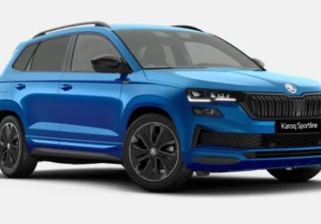Angebotsdetails Skoda Karoq Skoda Karoq Sportline 2.0 TSI 7-Gang-DSG 140.00 kW (190 PS) Race Blau Metallic