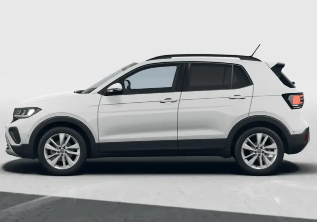 Angebotsdetails Volkswagen T-Cross Volkswagen T-Cross Life 1.0 TSI Pure White