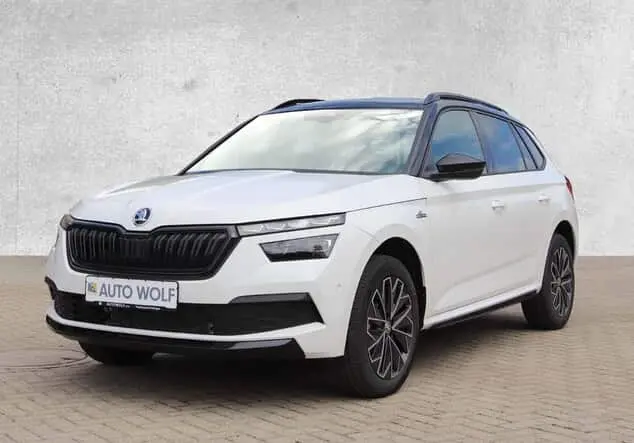 Angebotsdetails Skoda Kamiq 1.5 TSI Monte Carlo Panoramadach Candy-Weiss
