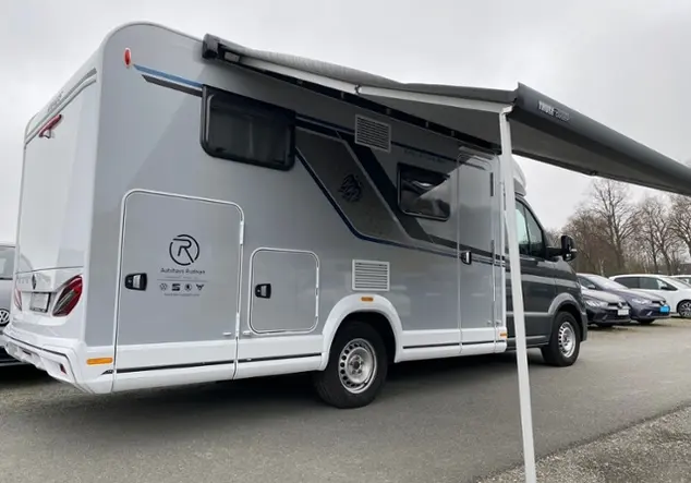 Angebotsdetails Volkswagen Knaus Van Ti 640 MEG Vansation 2.0 TDI Crafter Grau (Indiumgrau Metallic)