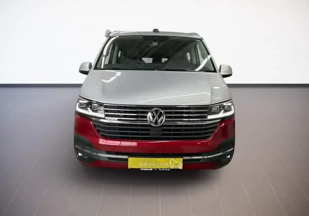 Angebotsdetails Volkswagen California T6.1 California OCEAN 2.0TDI 204PS NP.112T 4M ACC.AHK.STHZG.NAVI+VC.DCC.MARKISE Silber / Rot