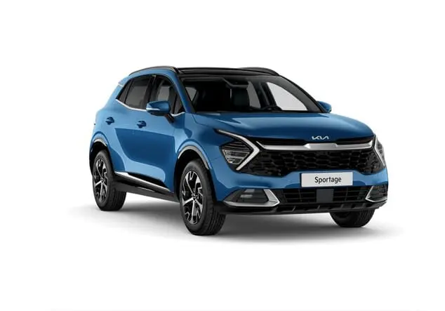 Angebotsdetails Kia Sportage Kia Sportage Urban 1.6 T-GDI MHEV 118 kW (160 PS) 7-Gang-DCT Blue Flame Metallic