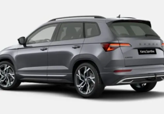 Angebotsdetails Skoda Karoq Skoda Karoq Sportline 1.5 TSI 7-Gang-DSG 110.00 kW (150 PS) Graphite-Grau Metallic