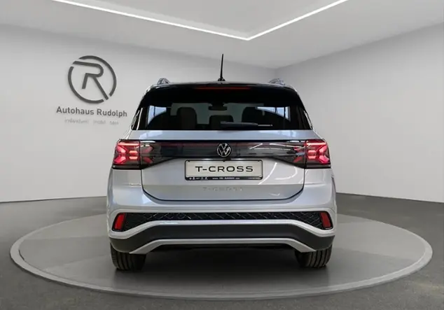 Angebotsdetails Volkswagen T-Cross R-Line 1.0 TSI KLIMA NAVI ALU Silber (Reflexsilber Metallic)