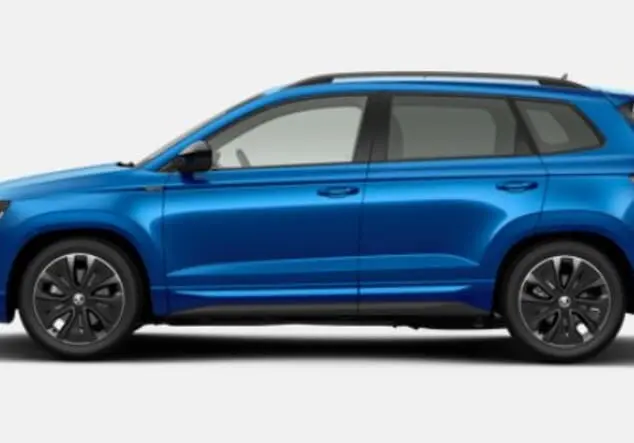 Angebotsdetails Skoda Karoq Skoda Karoq Sportline 2.0 TSI 7-Gang-DSG 140.00 kW (190 PS) Race Blau Metallic
