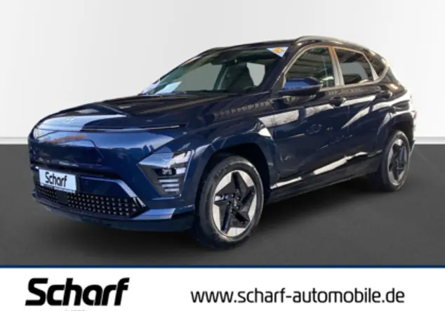 Angebotsdetails Hyundai KONA Hyundai KONA SX2 EV Trend 48 kWh el. Heckklappe Sailing Blue