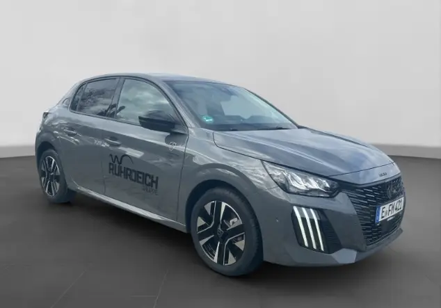 Angebotsdetails Peugeot 208 Allure PureTech 100 +360 CAM+LED+SHZ+NAV+CarPlay+Klimaautom.+ Selenium grau