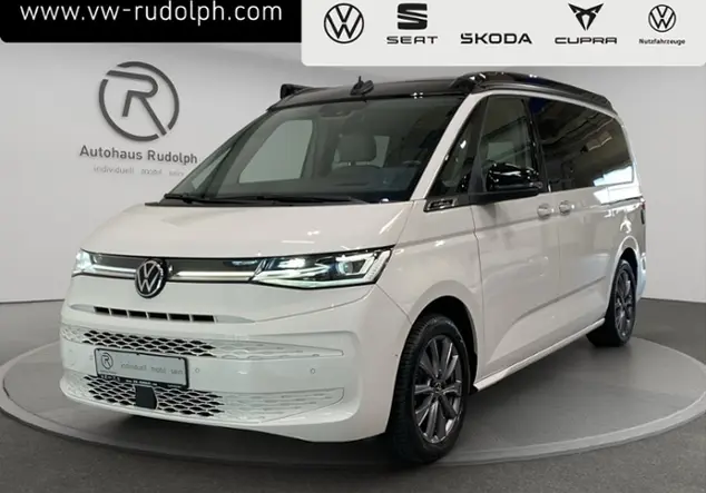 Angebotsdetails Volkswagen T7 California Ocean 2.0 TDI Langer Ãberhang WeiÃ (Candy-WeiÃ Deep Black Perleffekt)
