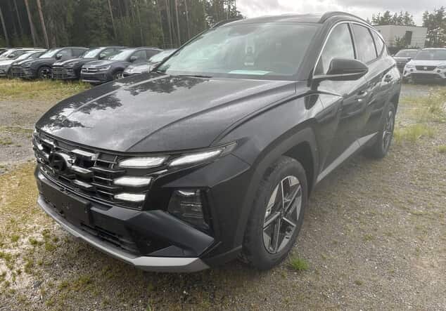 Angebotsdetails Hyundai TUCSON Hyundai Tucson GO! Plus 1.6 T-GDi HEV 6-Gang Automatikgetriebe 4WD Abyss Black