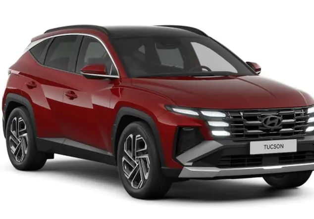 Angebotsdetails Hyundai TUCSON Hyundai Tucson GO! 1.6 T-GDi 48V 118 kW (160 PS) 7-Gang DCT 4WD Ultimate Red