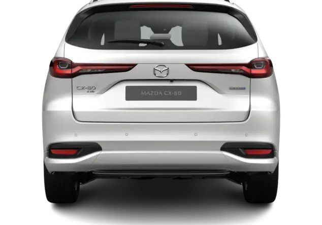 Angebotsdetails Mazda CX-80 2.5 e-SKYACTIV PHEV Homura Plus Auto Rhodium White - Metallic