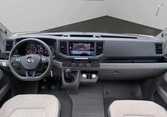 Angebotsdetails Volkswagen Knaus Van Ti 640 MEG Vansation 2.0 TDI Crafter Grau (Indiumgrau Metallic)