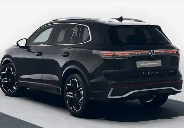 Angebotsdetails Volkswagen Tiguan R-Line 2,0 l TDI SCR 110 kW (150 PS) 7-Gang-Doppelkupplungsgetriebe Deep Black Perleffekt