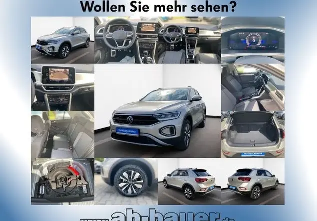 Angebotsdetails Volkswagen T-Roc 1.0 TSI Move IQ-Drive Rear View Silber