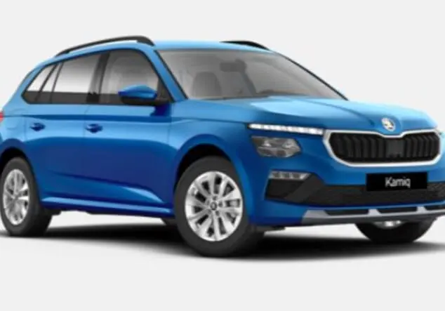 Angebotsdetails Skoda Kamiq Skoda Kamiq Selection 1.5 TSI 110 kW (150 PS) 7-Gang-DSG Race-Blau Metallic