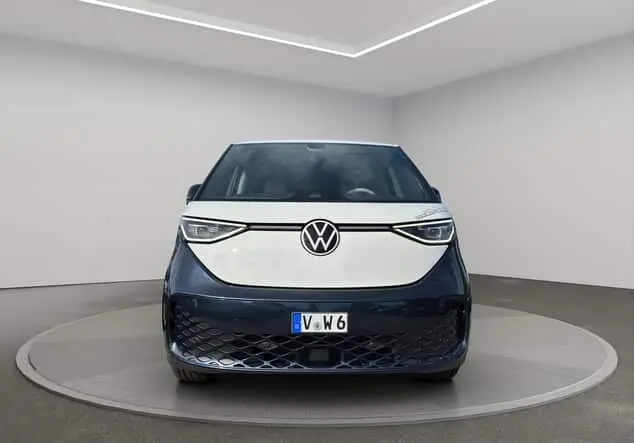 Angebotsdetails Volkswagen ID.Buzz 150 kW Pro Blau (candy Weià / Starlight Blue metallic)