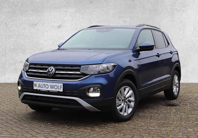Angebotsdetails Volkswagen T-Cross 1.0 TSI LIFE *ACC*Kamera*APP Reef Blue Metallic