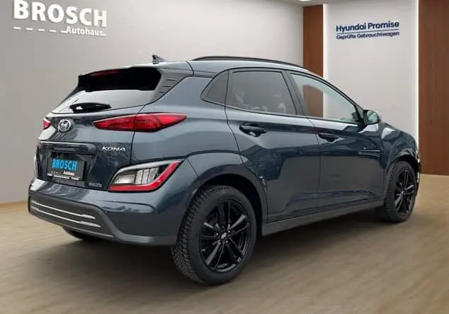 Angebotsdetails Hyundai KONA ELEKTRO FACELIFT 64kWh 484km-Reichweite TREND NAV-P teal blue