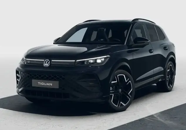 Angebotsdetails Volkswagen Tiguan Volskwagen Tiguan R-Line 1.5 TSI 110 kW (150 PS) 7-Gang-DSG Grenadillschwarz Metallic