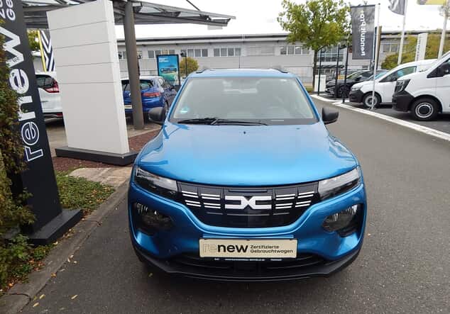 Angebotsdetails Dacia Spring Electric Essential CENOTE-BLAU