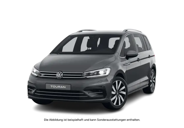 Angebotsdetails Volkswagen Touran Volkswagen Touran GOAL 1.5 TSI 110 kW (150 PS) 7-Gang-DSG Delfingrau Metallic